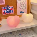 Romantic love heart shaped led lamp