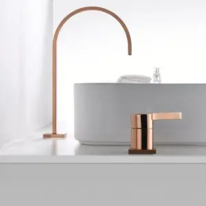 Rose Gold 360 Degree Rotating Bathroom Faucet