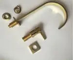 Rose gold 360 degree rotating bathroom faucet