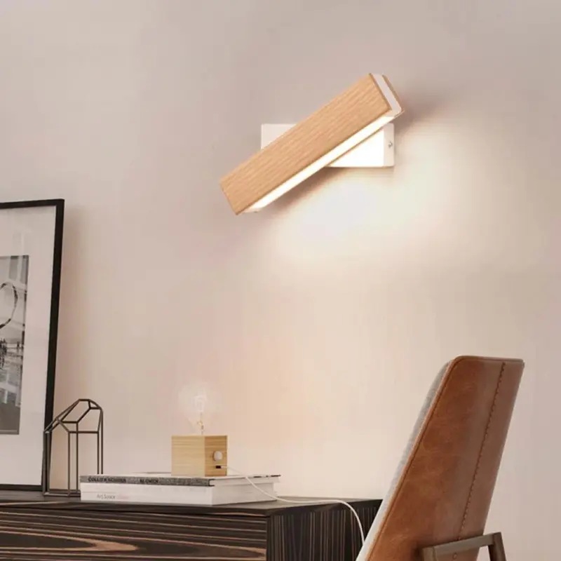 Rotowood led wandleuchte aus holz drehbar 692007 627c8d01 f25e 43c6 b256 e9b58dfd2cbc