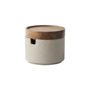 Round Ceramic Seasoning Jar Set