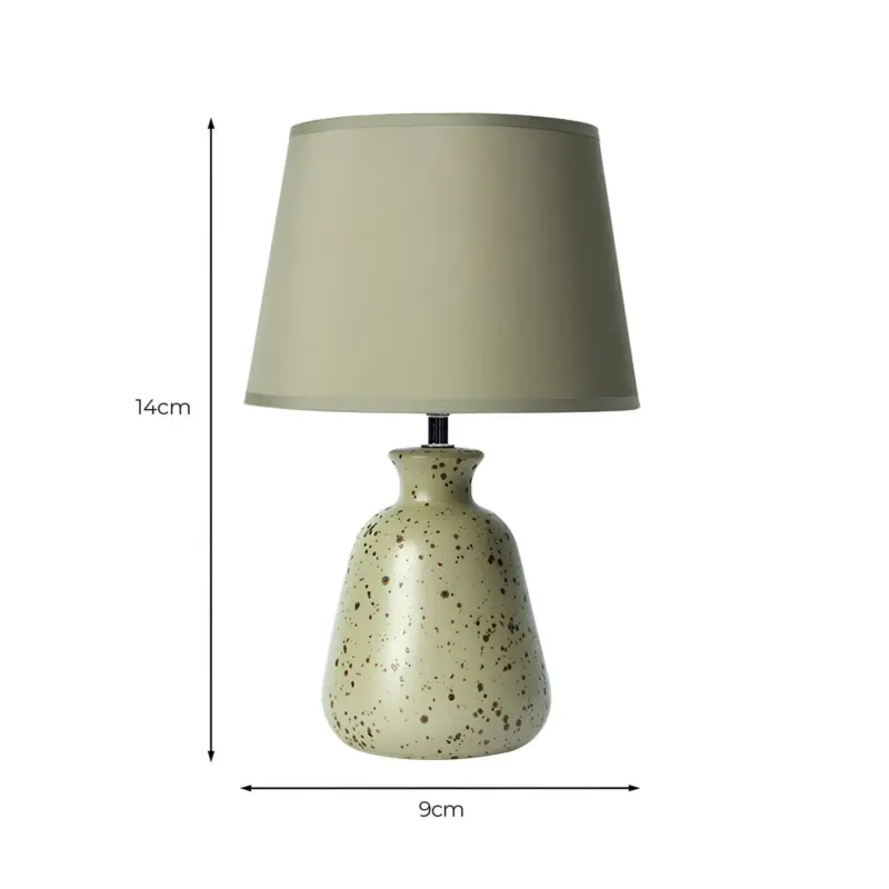 Rusticalight keramische nachttischlampe rustikales design leselampe nachtlicht xlumina4