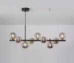 SJEgSandyha Led Kroonluchters Nordic Magic Bean Glas Bal G9 Opknoping Hanger Verlichting Voor Woonkamer Eettafel Schorsing
