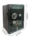 Safe box piggy bank organiser storage box