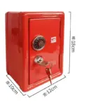 Safe box piggy bank organiser storage box