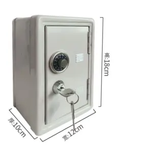 Safe Box Piggy Bank Organiser Storage Box