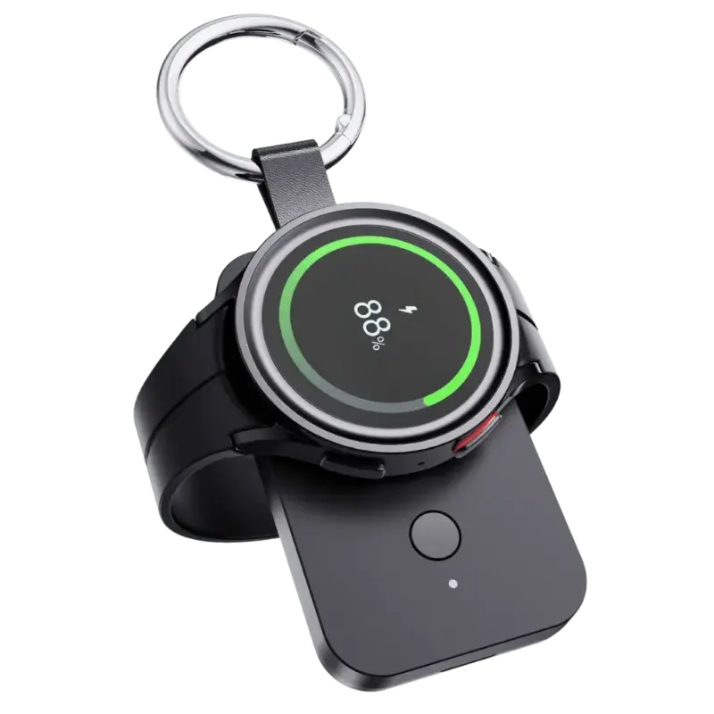 Samsung watch portable charger power bank 1000 mah keychain charger for travel