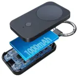 Samsung watch portable charger power bank 1000 mah keychain charger for travel