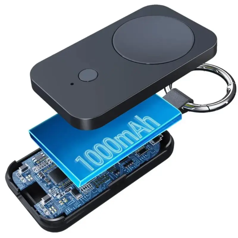 Samsung watch portable charger power bank 1000 mah keychain charger for travel