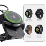 Samsung watch portable charger power bank 1000 mah keychain charger for travel