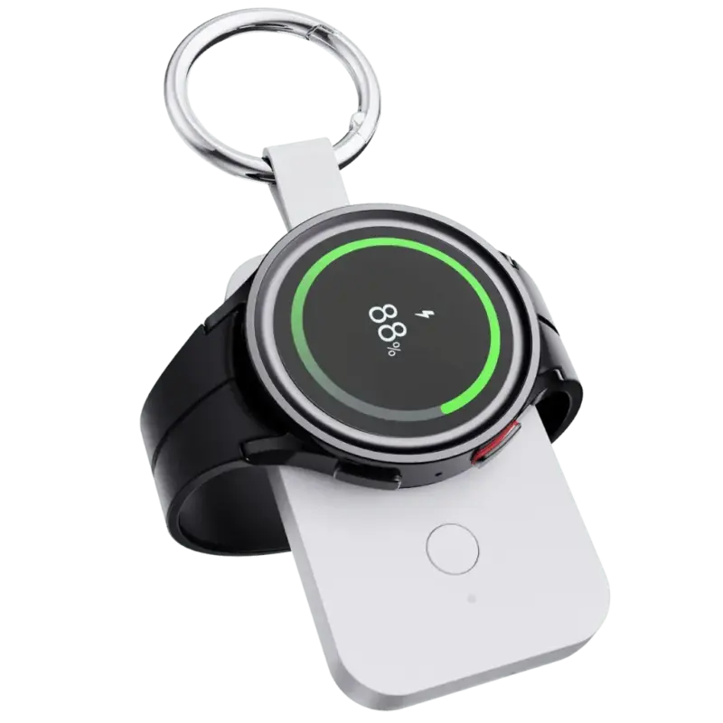 Samsung watch portable charger power bank 1000 mah keychain charger for travel