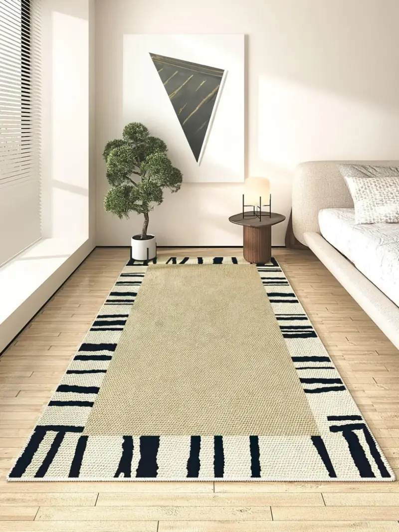 Scandi striped living room rugrugsliving simply house