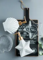 Seashell and starfish soap bottle patchandbagel