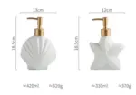 Seashell and starfish soap bottle patchandbagel
