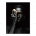 senses-african-abstract-gold-black-canvas-unframed-poster-658078 Senses african abstract gold black canvas unframed poster
