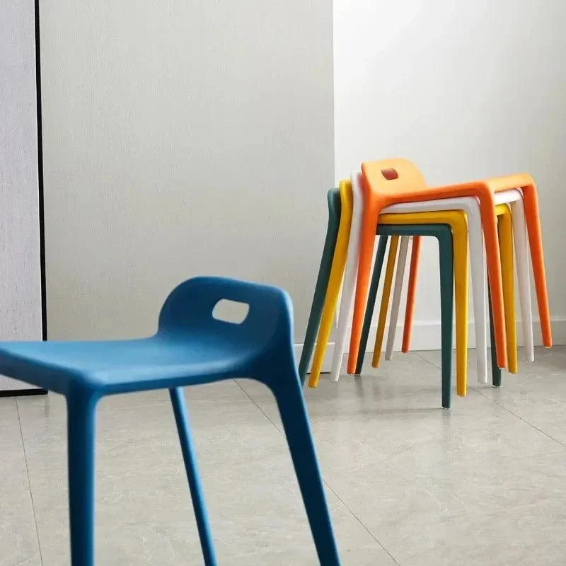 Set Of Four Colourful Modern Kitchen Dining Chairs 605982