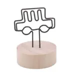 shaped-round-wooden-photo-clip-611635 Shaped round wooden photo clip