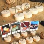 shaped-round-wooden-photo-clip-807514 Shaped round wooden photo clip