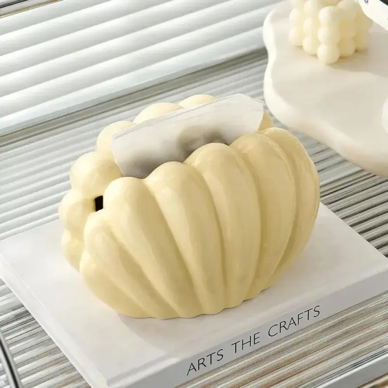 Shell shaped tissue box