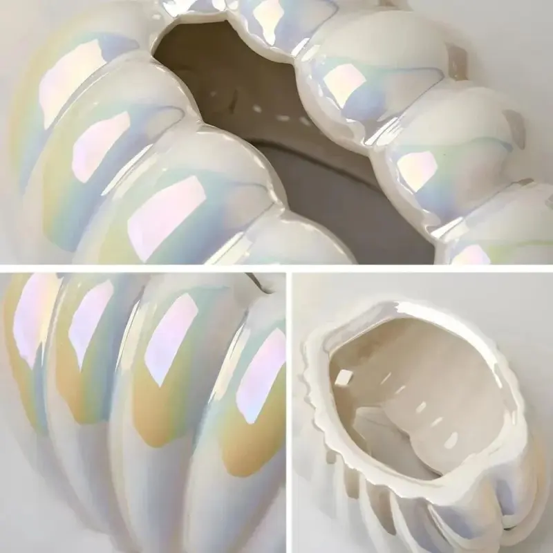 Shell shaped tissue box