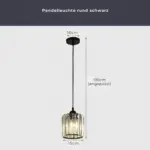 shimmerglo-moderne-k9-kristall-pendellampe-gold-schwarz-modern-design-wohnzimmer-essen-xlumina Shimmerglo moderne k9 kristall pendellampe gold schwarz modern design wohnzimmer essen xlumina