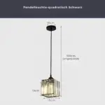 shimmerglo-moderne-k9-kristall-pendellampe-gold-schwarz-modern-design-wohnzimmer-essen-xlumina3 Shimmerglo moderne k9 kristall pendellampe gold schwarz modern design wohnzimmer essen xlumina3
