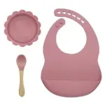 Silicone lion tableware and bibchildrensliving simply house