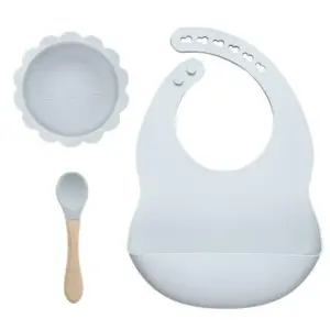 Silicone Lion Tableware and Bib