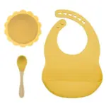 Silicone lion tableware and bibchildrensliving simply house