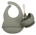 Silicone tableware and bibchildrensliving simply house
