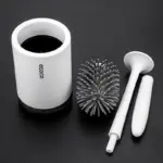 Silicone toilet brushbathroom accessoriesliving simply house