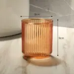 Simple bathroom toothbrush mug tray