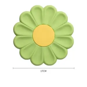 Simple Daisy Flower Pastel Insulated Coaster