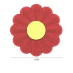 Simple daisy flower pastel insulated coaster