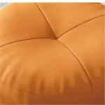Simple japanese style nappa leather floor cushion
