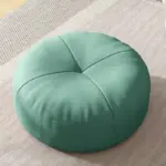 Simple japanese style nappa leather floor cushion