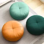 Simple japanese style nappa leather floor cushion