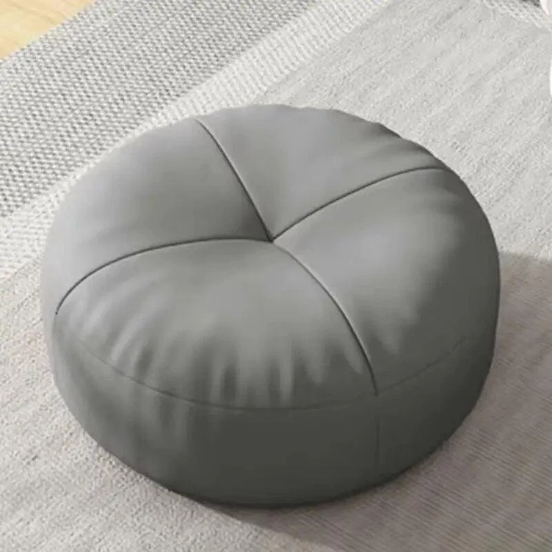 Simple Japanese Style Nappa Leather Floor Cushion 635258