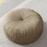 Simple japanese style nappa leather floor cushion