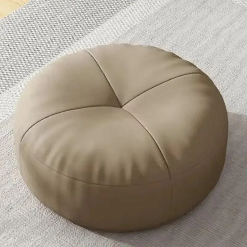 Simple Japanese Style Nappa Leather Floor Cushion 929577