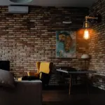 Simple modern 1800 industrial wall sconce light