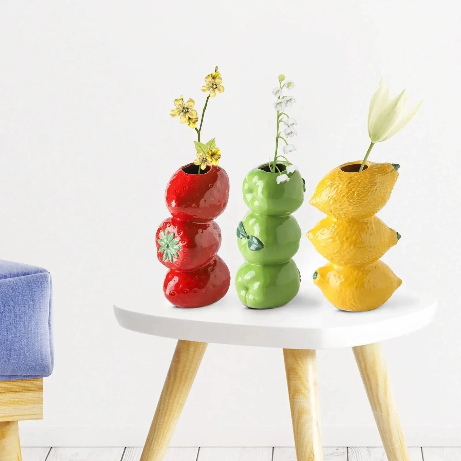 Simulated Fruit Vase 240694