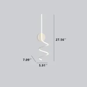 LumiArc - Minimalist Creative Arcs Lines 1-Light LED Wall Lamp
