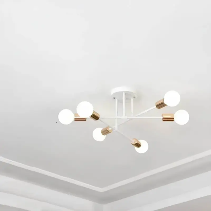 Skyglow minimalistische deckenleuchte schwarz weiss modern LED lampe xlumina3