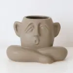 Sleepy face vasesornamentalliving simply house