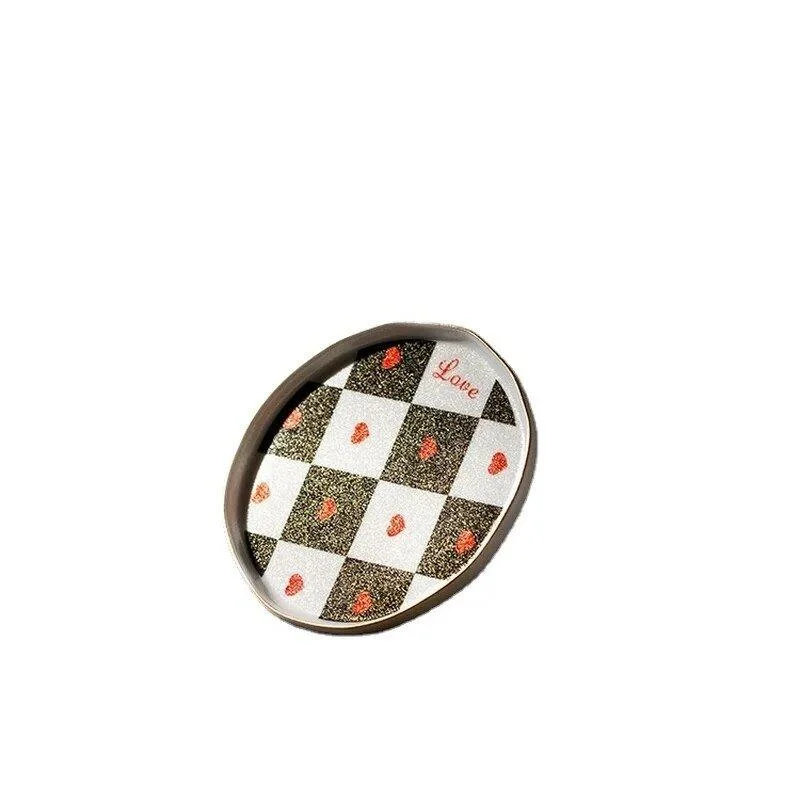 Small Ceramic Abstract Style Jewellery Dish 734212