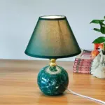 Small elegant ceramic table lamp