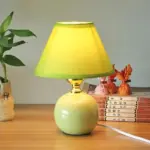 Small elegant ceramic table lamp