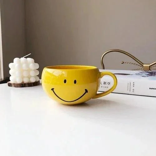 Smiley Face Ceramic Coffee Mug 293015