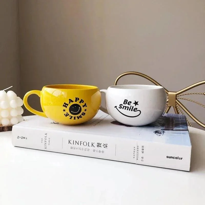 Smiley Face Ceramic Coffee Mug 293749